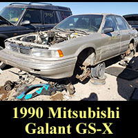 Junkyard 1990 Mitsubishi Galant GS-X