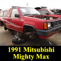 Junkyard 1991 Mitsubishi Mighty Max