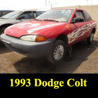 Junkyard 1993 Dodge Colt
