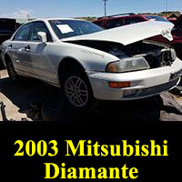 Junkyard 2003 Mitsubishi Diamante