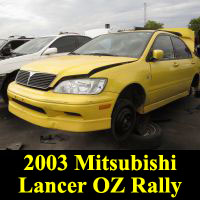 Junkyard 2003 Mitsubishi Lancer OZ Rally Edition