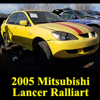 Junkyard 2005 Mitsubishi Lancer Ralliart