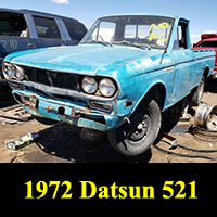 Junkyard 1972 Datsun 521 pickup