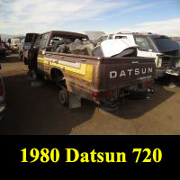 Junkyard 1980 Datsun 720 pickup