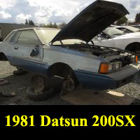 Junkyard 1981 Datsun 200SX