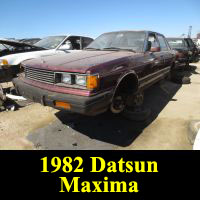 Junkyard 1982 Datsun Maxima