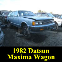 Junkyard 1982 Datsun Maxima Wagon