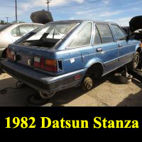 Junkyard 1982 Nissan Stanza