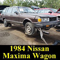 Junkyard 1984 Nissan Maxima wagon