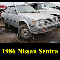 Junkyard 1986 Nissan Sentra