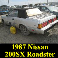 Junkyard 1987 Nissan 200SX Roadster