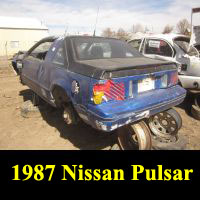 Junkyard 1987 Nissan Pulsar NX
