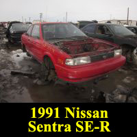 Junkyard 1991 Nissan Sentra SE-R