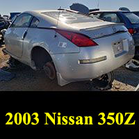 Junkyard 2003 Nissan 350Z