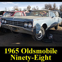 Junkyard 1965 Oldsmobile 98