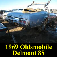 Junkyard 1968 Oldsmobile Delmont 88 Convertible
