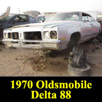 Junkyard 1970 Oldsmobile Delta 88