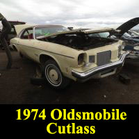 Junkyard 1974 Oldsmobile Cutlass
