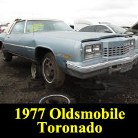 Junkyard 1977 Oldsmobile Toronado Brougham