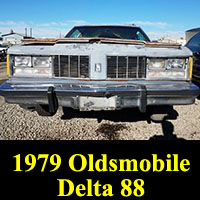 Junkyard 1979 Oldsmobile Delta 88