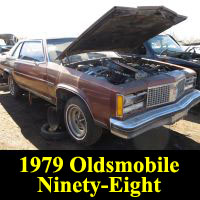 Junkyard 1979 Oldsmobile 98 Regency Coupe