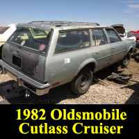 Junkyard 1982 Oldsmobile Cutlass Cruiser
