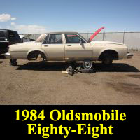 Junkyard 1984 Oldsmobile Delta 88 Royale Brougham