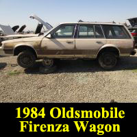 Junkyard 1984 Oldsmobile Firenza wagon