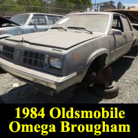 Junkyard 1984 Oldsmobile Omega Brougham