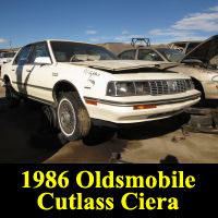 Junkyard 1986 Oldsmobile Cutlass Ciera Brougham