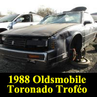 Junkyard 1988 Oldsmobile Toronado Trof�o