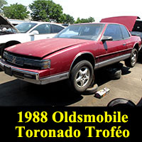 Junkyard 1988 Oldsmobile Toronado Trofeo