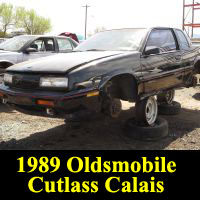 Junkyard 1989 Oldsmobile Cutlass Calais