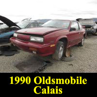 Junkyard 1990 Oldsmobile Cutlass Calais