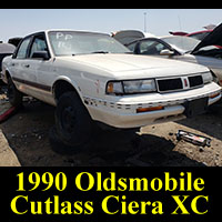 Junkyard 1990 Oldsmobile Cutlass Ciera XC