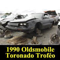 Junkyard 1990 Oldsmobile Toronado Trofeo