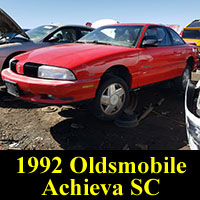 Junkyard 1992 Oldsmobile Achieva SC