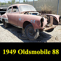 Junkyard 1949 Oldsmobile 88