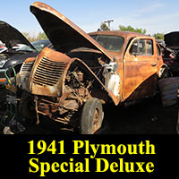 Junkyard 1941 Plymouth Special Deluxe