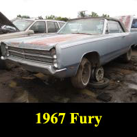 Junkyard 1967 Plymouth Fury