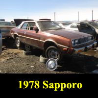 Junkyard 1978 Plymouth Sapporo