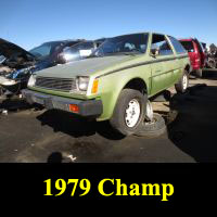 Junkyard 1979 Plymouth Champ