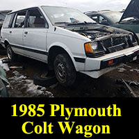 Junkyard 1985 Plymouth Colt Vista