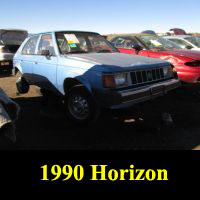 Junkyard 1990 Plymouth Horizon