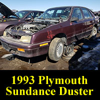 Junkyard 1993 Plymouth Sundance Duster