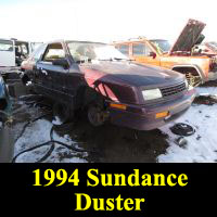 Junkyard 1994 Plymouth Sundance Duster