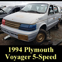 Junkyard 1994 Plymouth Voyager