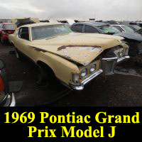 Junkyard 1969 Pontiac Grand Prix Model J