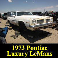 Junkyard 1973 Pontiac Luxury LeMans