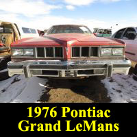 Junkyard 1976 Pontiac Grand LeMans